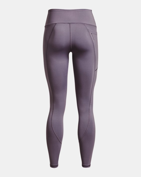 Women's UA RUSH™ No-Slip Waistband Full-Length Leggings, Purple, pdpMainDesktop image number 6